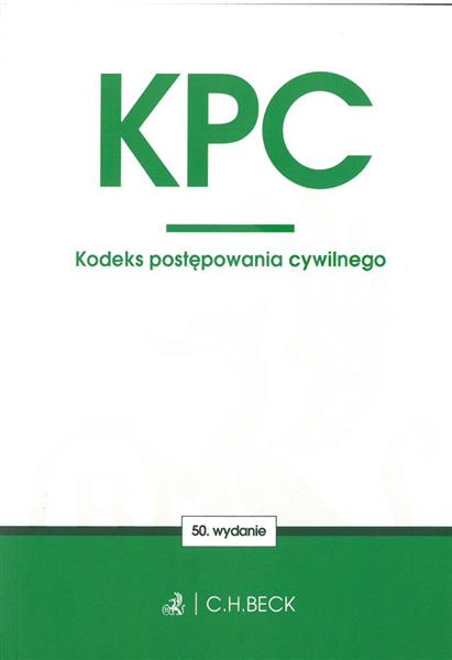 KODEKS POSTĘPOWANIA CYWILNEGO