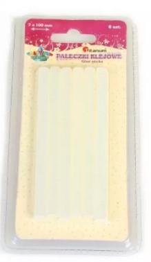 HASTA PAŁECZKI KLEJOWE PRZEZROCZYSTE 7 X 100 MM