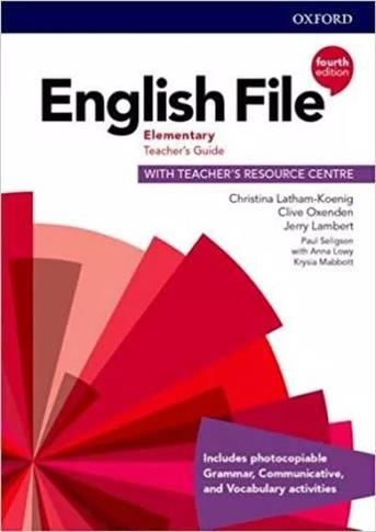 English File 4th Edition Elementary.Teacher's Guid