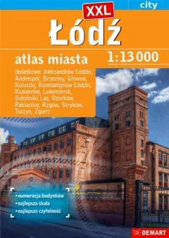 Łódź plus 15 XXL. Atlas miasta