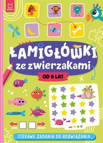 Łamigłówki ze zwierzakami. Ciekawe zadania do rozw