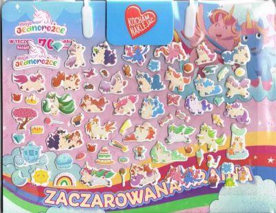 Moje Jednorożce. Kocham naklejać cz. 1 Zaczarowana