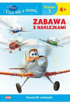 DISNEY. UCZ SIĘ Z NAMI. SAMOLOTY. ZABAWA NAKLEJKAM