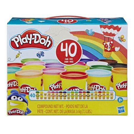 Play-Doh - Ciastolina Tuby uzupełniające 40-pak-78061