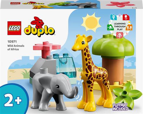 LEGO DUPLO, klocki Dzikie zwierzęta Afryki