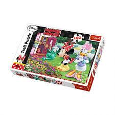 PUZZLE 160 PODLEWANIE KWIATKÓW MINNIE MOUSE 15328