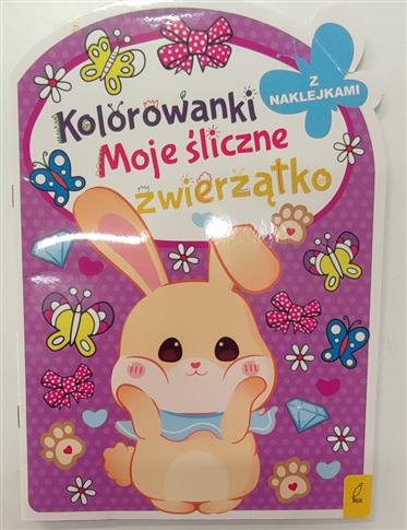 KOLORWANKI MOJE ŚLICZNE ZWIERZĄTKO