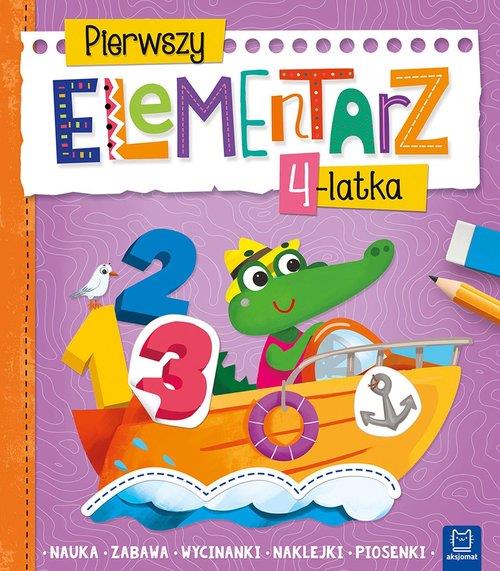 PIERWSZY ELEMENTARZ 4-LATKA. NAUKA, ZABAWA, WYCINA