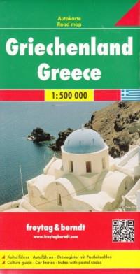 GRECJA MAPA 1:500 000