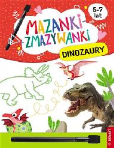 Mazanki-zmazywanki. Dinozaury