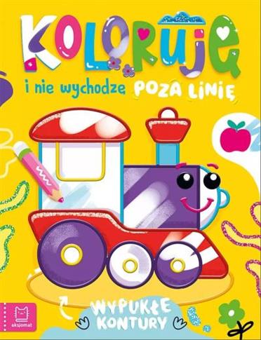 KOLORUJĘ I NIE WYCHODZĘ POZA LINIĘ - Z LOKOMOTYWĄ.