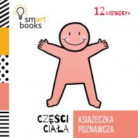 KSIĄŻECZKA POZNAWCZA CZĘŚCI CIAŁA 12 MIESIĘCY+