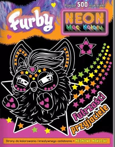 FURBY. NEON. MOC KOLORU. FUTRZAŚCI PRZYJACIELE