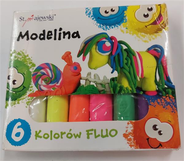 MODELINA 6 KOL. FLUO ST.MAJEWSKI