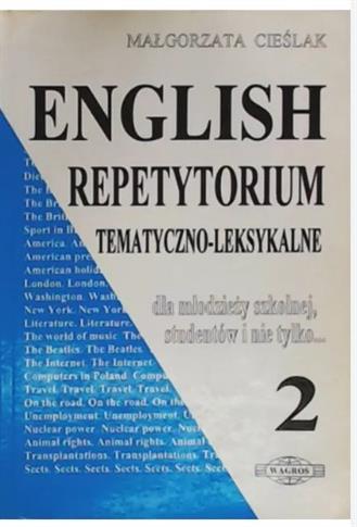 English repetytorium tematyczno leksykalne 2