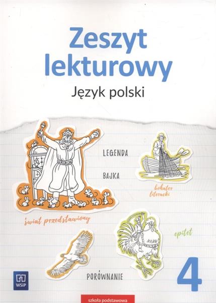 J.POLSKI SP 4 ZESZYT LEKTUROWY WSIP