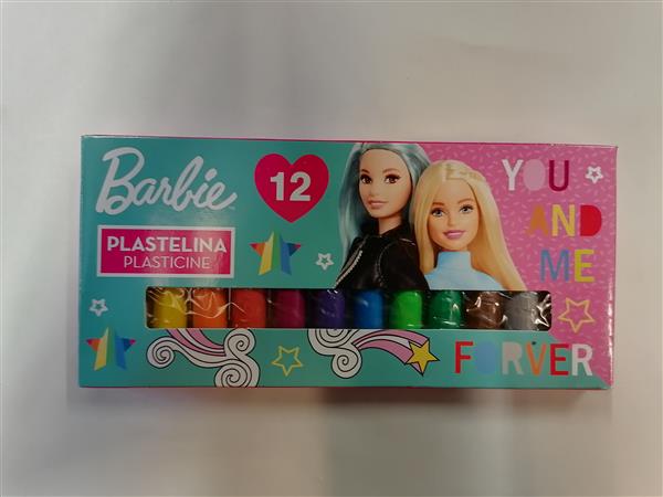 PLASTELINA BARBIE 12 KOLORÓW