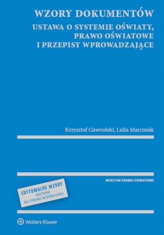 WZORY DOKUMENTÓW USTAWA O SYSTEMIE OŚWIATY, ...