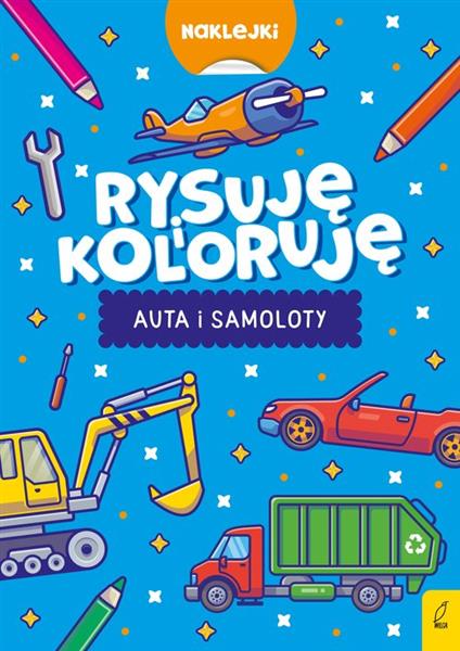 RYSUJĘ I KOLORUJĘ AUTA I SAMOLOTY