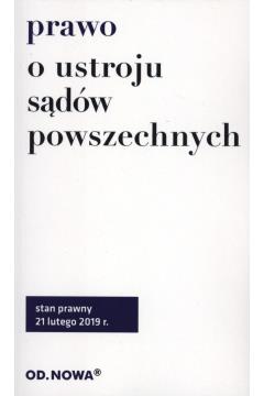 Prawo o ustroju sądów powszechnych 2019