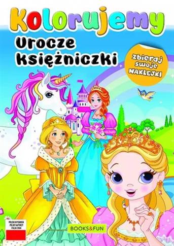 KOLOROUJEMY UROCZE KSIĘŻNICZKI