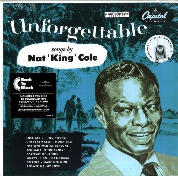 NAT KING COLE UNFORGETTABLE. VINYL