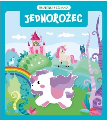 UKŁADANKA SZUKANKA. JEDNOROŻEC