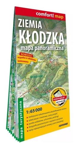 Comfort! map Ziemia kłodzka. Mapa panoramiczna