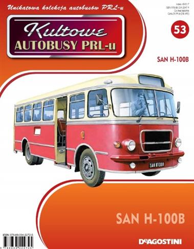 Kultowe Autobusy PRL SANH-100B - Nr 53