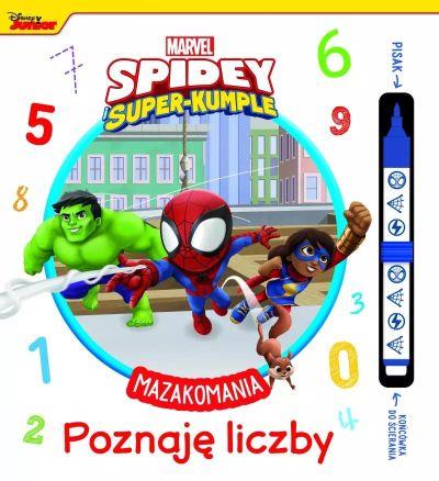 MAZAKOMANIA. POZNAJĘ LICZBY. MARVEL SPIDEY I SUPER