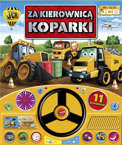 Za kierownicą koparki. My first JCB