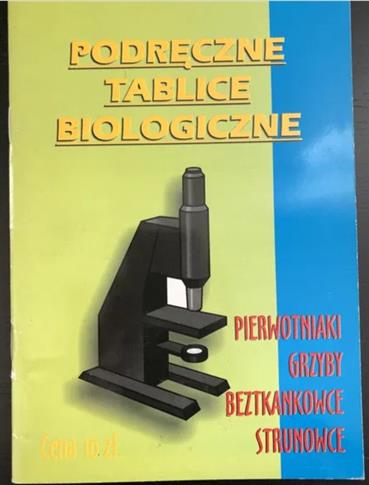 Podręczne tablice biologiczne.