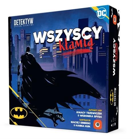 Batman: Wszyscy Kłamią gra planszowa Portal Games