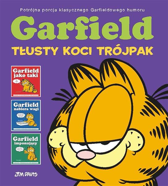 GARFIELD TŁUSTY KOCI TRÓJPAK TOM 1