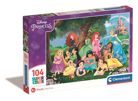 Puzzle 104 Super Kolor Disney Princess