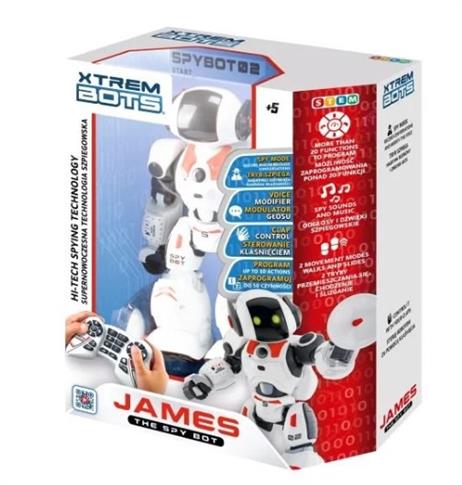 XTREM Bots, Robot Interaktywny James The Spy Bot