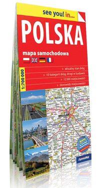SEE YOU IN...POLSKA 1:700 000 MAPA
