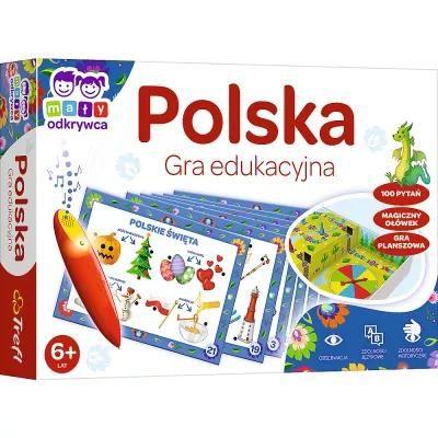 Trefl, gra edukacyjna Magiczny ołówek: Polska, 021