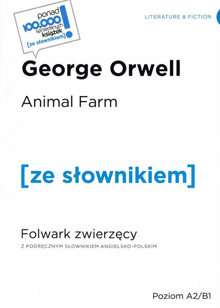 ANIMAL FARM / FOLWARK ZWIERZĘCY Z PODRĘCZNYM ZŁOWN