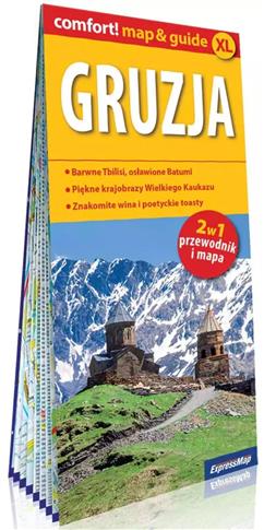 Gruzja; laminowany map&guide XL