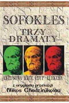 SOFOKLES TRZY DRAMATY  ZYSK