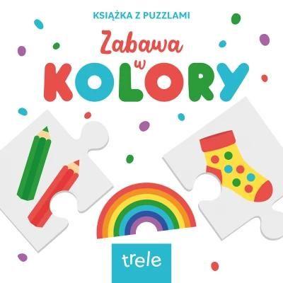 KOLORY. KSIĄŻKA Z PUZZLAMI