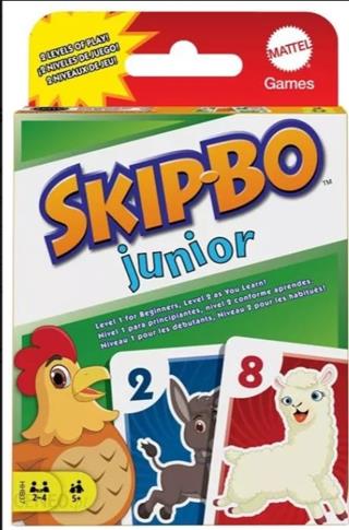 Skip-Bo Junior Hhb37 gra karciana Mattel