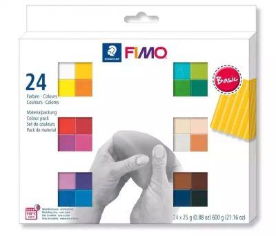 Fimo Soft 24x25g kolory Basic