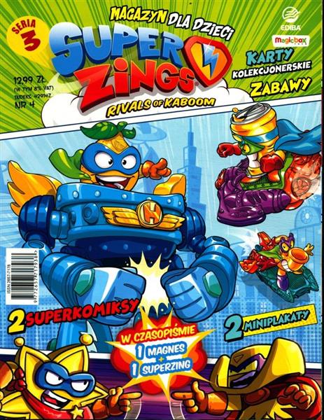 SUPER ZINGS! MAGAZYN NR 4 + SASZETKA