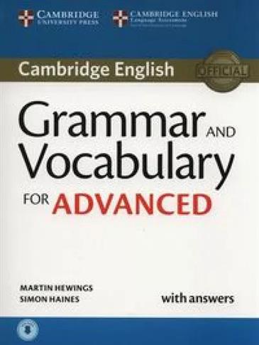 GRAMMAR AND VOCABULARY FOR ADVANCED BOOK WITH ANSW