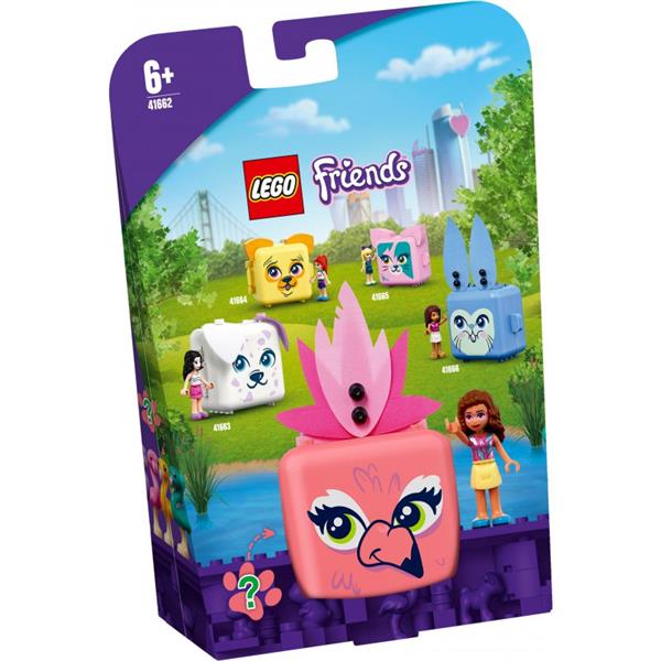 LEGO FRIENDS - KOSTKA OLIVII Z FLAMINGIEM 41662