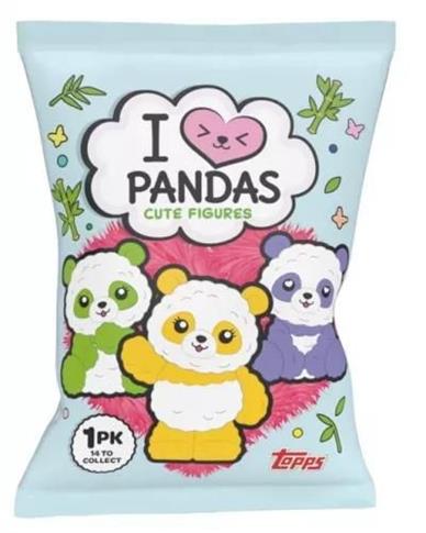 I Love Pandas. Saszetka z figurką, mix wzorów