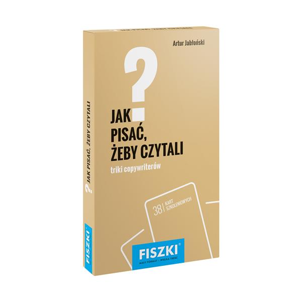 FISZKI. JAK PISAĆ, ŻEBY CZYTALI?