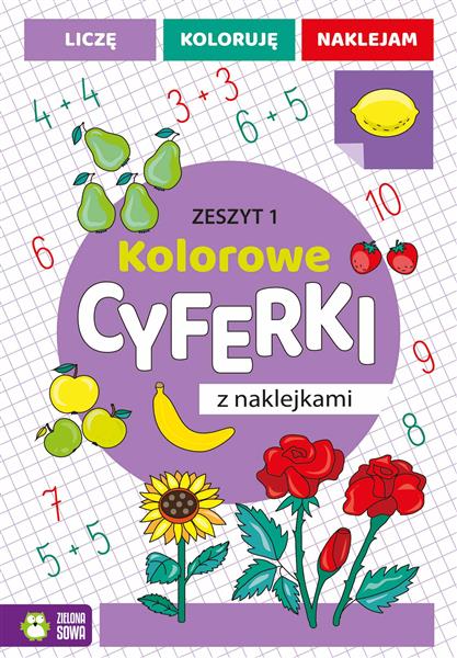 ZESZYT 1 KOLOROWE CYFERKI